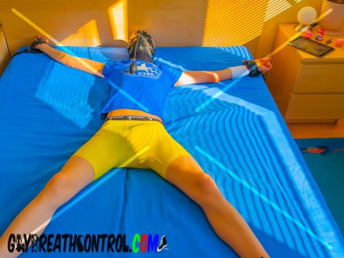 EmoBCSMSlave Spread Eagle Bare Feet and Breath Control