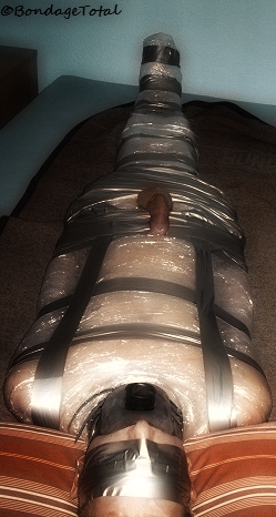 Cling Wrap Mummy