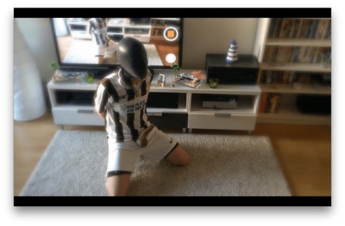 [UPDATE] EmoBCSMSlave in Soccer Gear Breath Play w/ Swim Cap