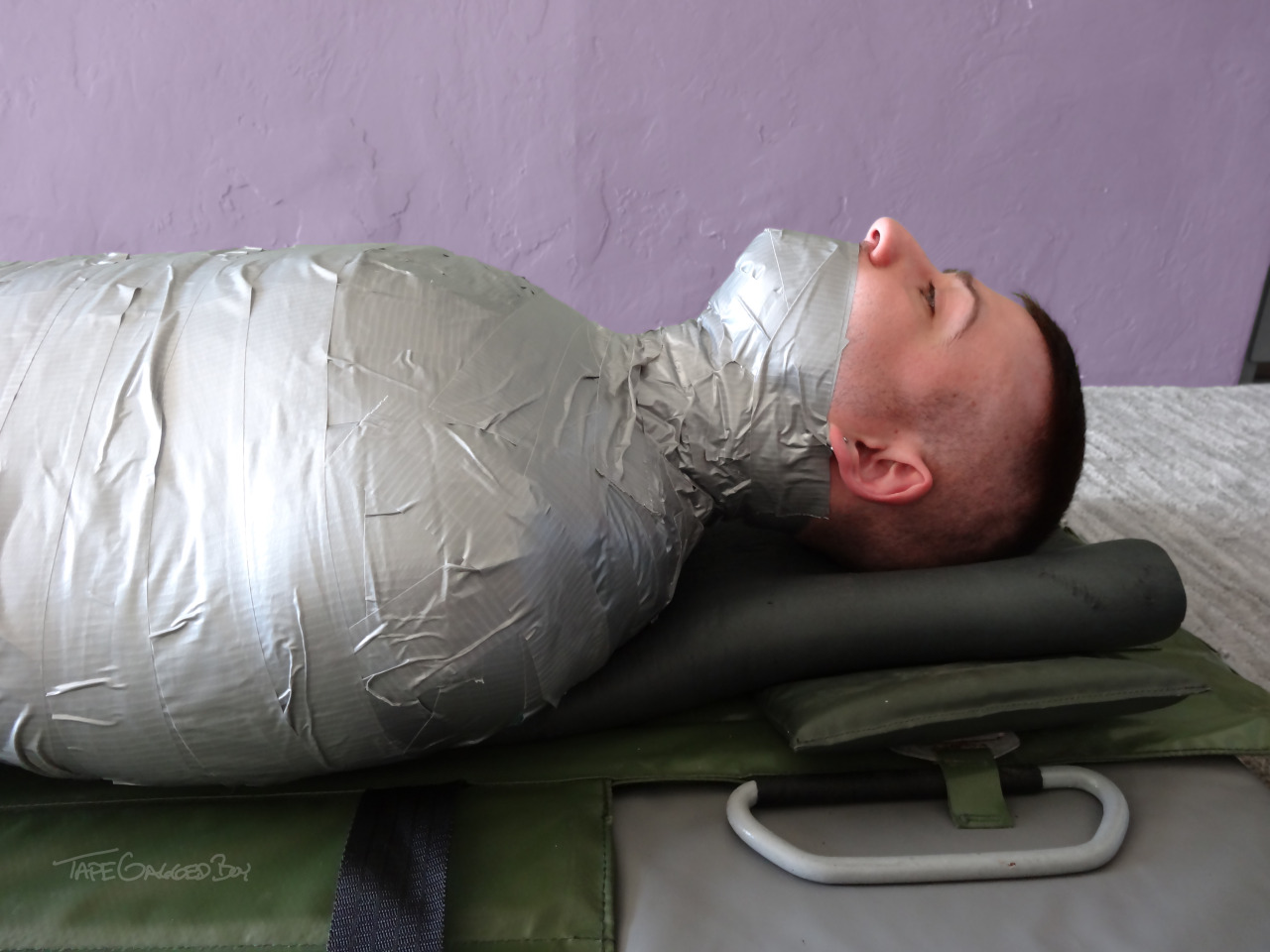 Tumblr Tapegaggedboy Mummification