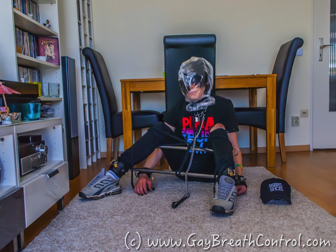 Bagging the Emo Puppy to Metal Rods Video