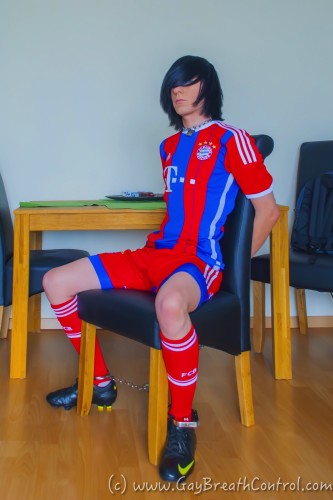 Emo in FCB Soccer Gear