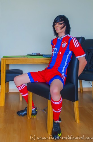 Emo in FCB Soccer Gear