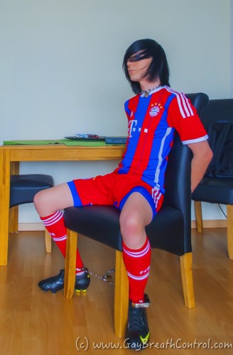 Emo in FCB Soccer Gear