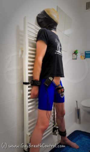 EmoBCSMSlave Heater Bondage