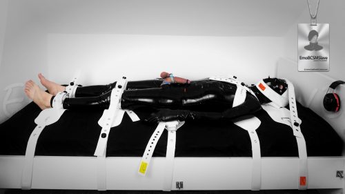 Rubber EmoBCSMSlave segufixed and breath controlled