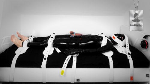 Rubber EmoBCSMSlave segufixed and breath controlled
