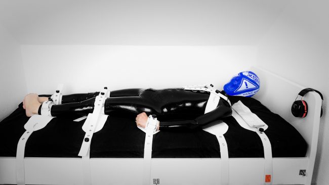 Rubber EmoBCSMSlave Swim Cap Breath Play