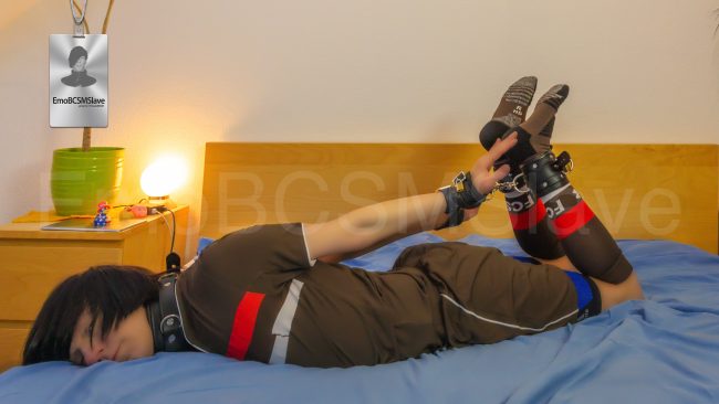 Soccer EmoBCSMSlave Hogtied