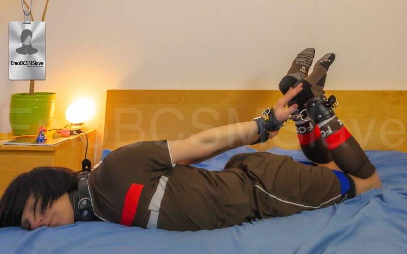 Soccer EmoBCSMSlave Hogtied