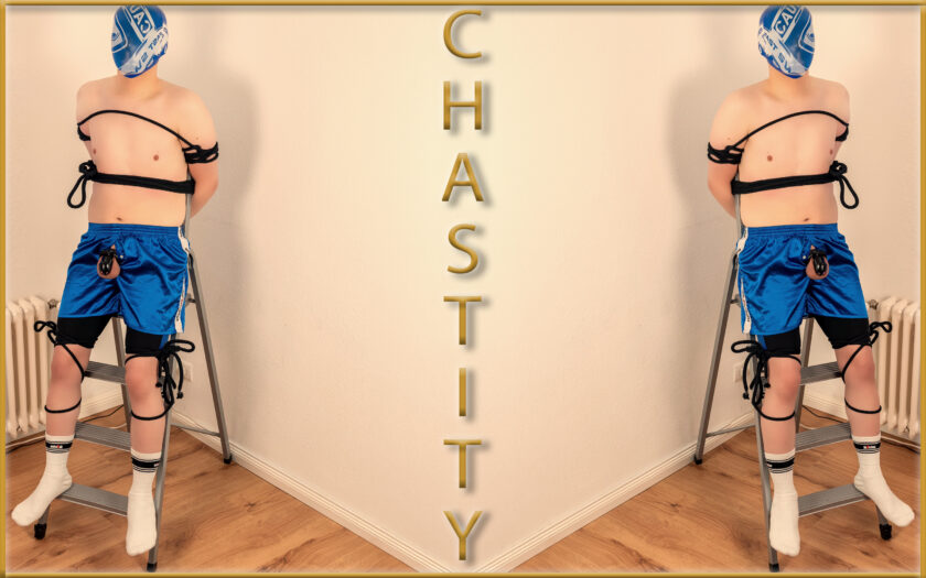 #Locktober2026 #Chastity Challenge Day 16/∞: Ladder Bondage & Deep Breath Control 🪜🔒